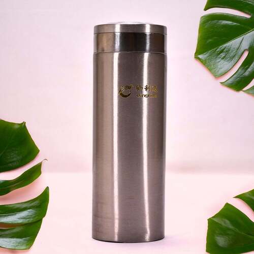 STAINLESS STEEL WATER BOTTLE BOTTLE 250ML FOR SCHOOL AND HOME USE ( 1 PCS ) (6765)