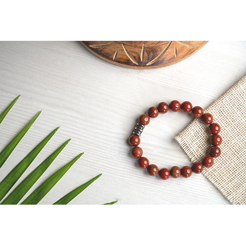 Fashion Red Jasper Healing Bracelet