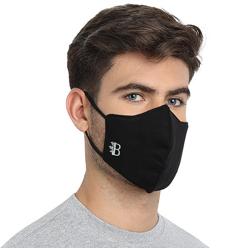 Mens Black Face Mask