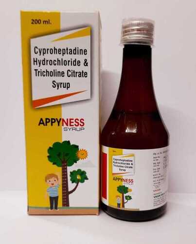 Cyproheptadine 2mg with Tricholine Citrate 275mg Syrup