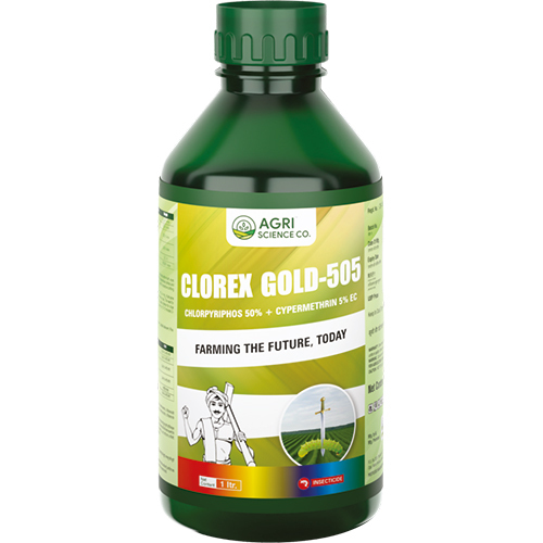 Clorex Gold Chlorpyriphos 50% Cypermethrin 5% EC Insecticide