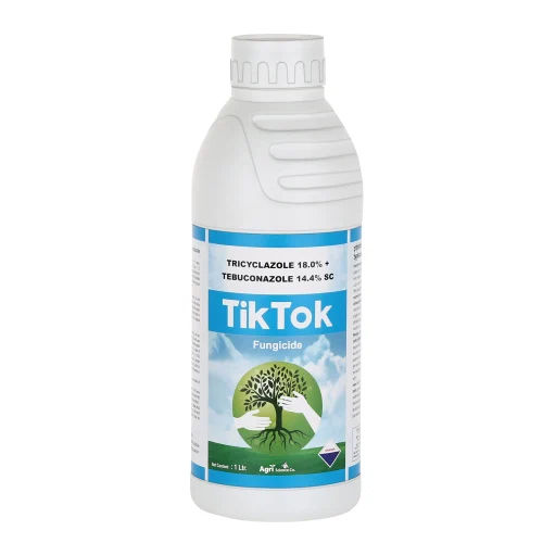 Tik Tok Tricyclazole 18.0 Tebuconazole 14.4 Sc Fungicide Application: Agriculture