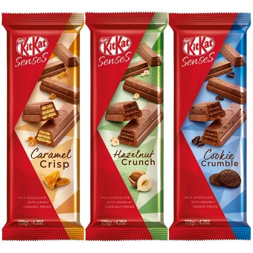 Rectangular Imported Nestle Kitkat Senses Chocolate
