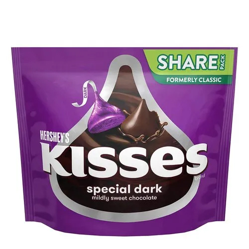 HERSHEY'S Imported Kisses Special Dark Chocolate Domes