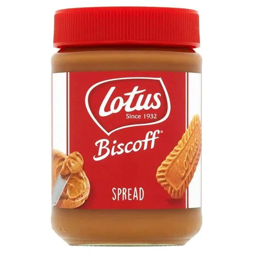 Cookie Butter Round Imported Lotus Biscoff Spread Jar