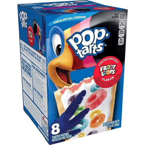 Imported KelloggS Fruit Pop Tarts Toaster Pastry