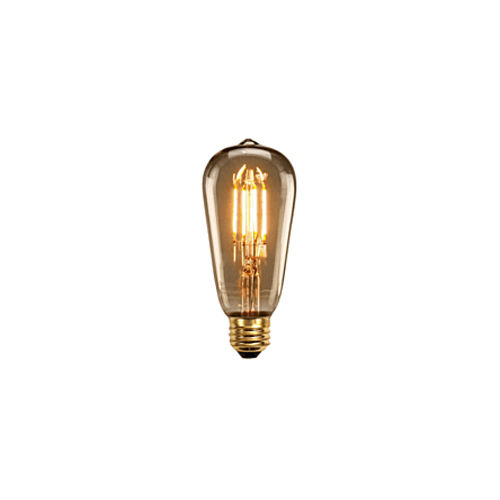 9W (WW) LED Copper Bulb