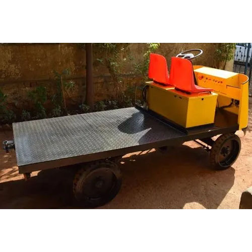 Heavy Duty Platform Truck - Battery Operated, New and Durable | High Quality Industrial Use