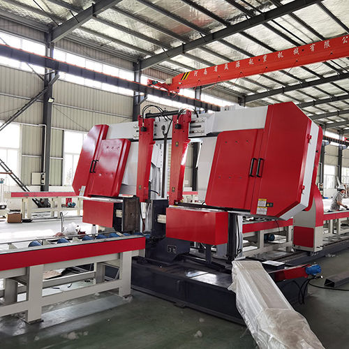 Numerical Control Pipe Cutting Band Saw Machine