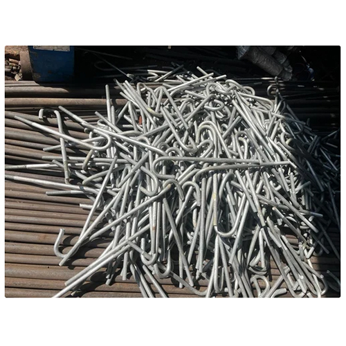 Hot Dip Galvanized J Bolt - Grade 4.6/8.8/5.6, Size M12 to M125, Gray | Industrial Use - Durable Galvanized Surface Treatment