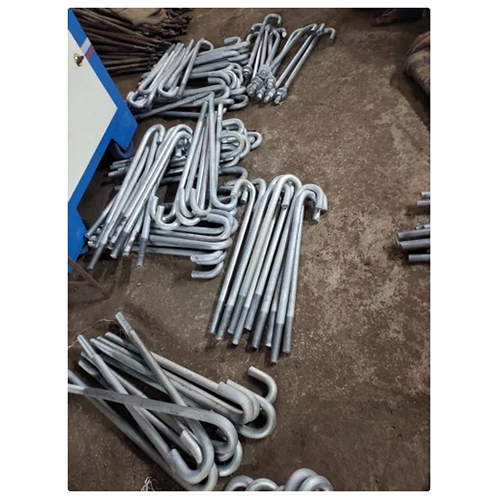 Silver Gi J Foundation Bolt at Best Price in Ahmedabad Lg Industries