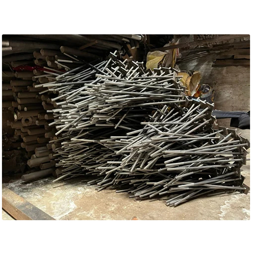 Foundation J Bolt - Grade 4.6, 8.8, 5.6 | M12 to M125 Size, Gray Powder Coating, Ideal for Industrial Pre-Engineered Buildings