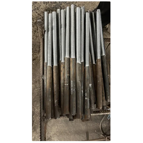 Mild Steel Stud Bolt - Grade 4.6, 8.8, 10.9, 5.6 | M12-M125 Size, Gray Color, Galvanized Surface Treatment, Industrial Usage