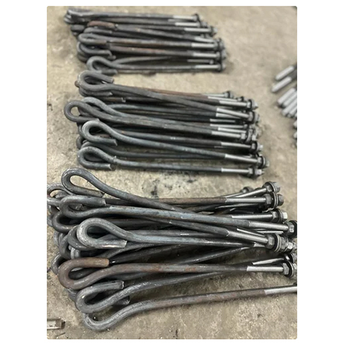 Mild Steel Anchor - Size Over 8.0 Inch, Gray Color, Grade 4.6/5.6/8.8 - Industrial Use with Powder Coated Surface Treatment