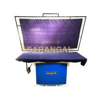 Industrial Steam Press Machinery - Color: Blue & White