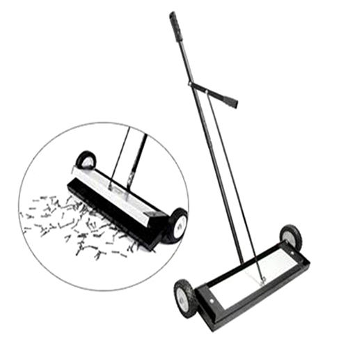 Black Magnetic Sweeper For Grass