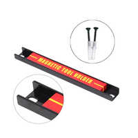 Black Industrial Magnetic Knife Holder