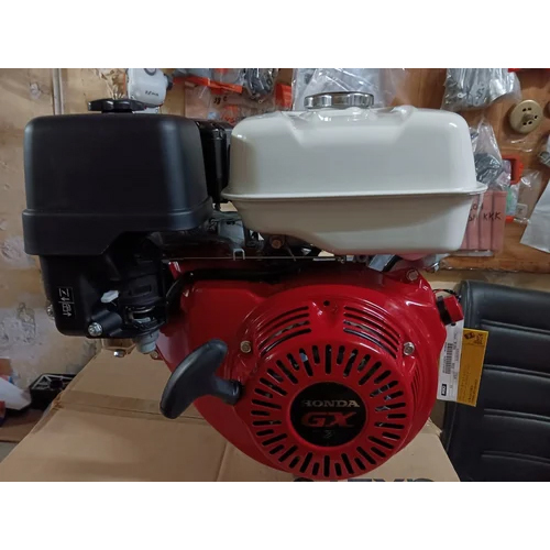 Red Honda 9Hp Gx270 Long Tail Outboard Motor