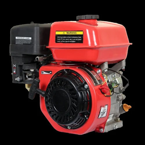 Red 390Cc 13Hp Honda Type Petrol Engine Self Start