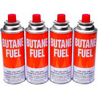 220 Ml Butane Gas Can - Butane Material, 220 Ml Capacity, White Color | Designed For Industrial Use, Reliable And Efficient Performance