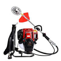 Red Multi Tool 9 In1 35cc 4 Stroke Petrol Brush Cutter