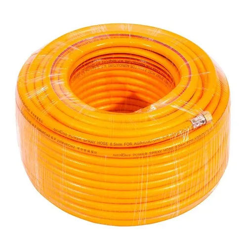 Orange Pvc High-pressure Spray Hose Pipe 8.5mm 100m