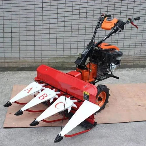 Reaper Attachment For Power Tiller