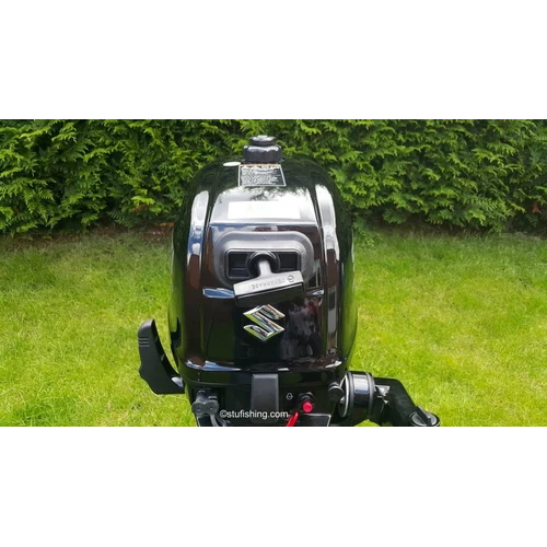 Black Suzuki Df6Al 6Hp Outboard Motor