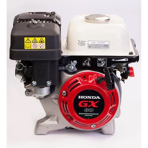 Red Honda Gx80 2Hp Long Tail Outboard Motor