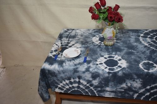 Show As Images Table Cloth Shibori Design Table Cover