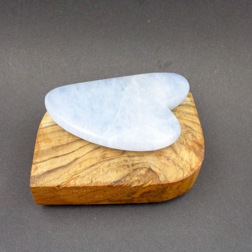 Blue Calcite Gua Sha