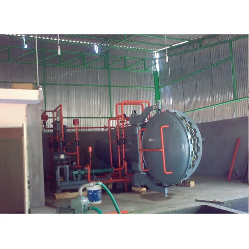 Semi-Automatic Wood Impregnation Plant