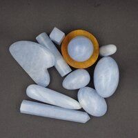 Blue Calcite Multi Shapes