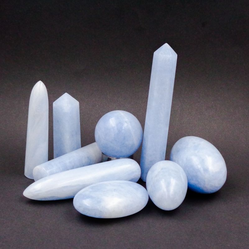 Blue Calcite Multi Shapes