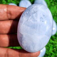 Blue Calcite Palmstone