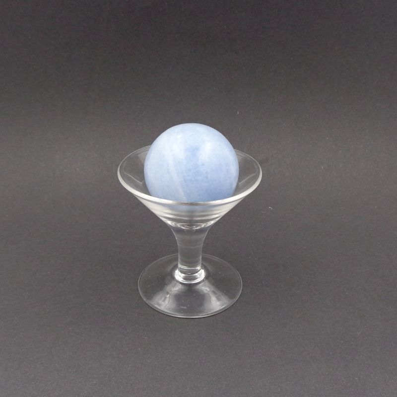 Blue Calcite Sphere