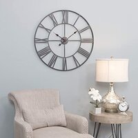 Roman number Metal WALL CLOCK