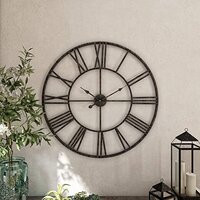 Roman number Metal WALL CLOCK