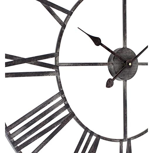 Roman number Metal WALL CLOCK