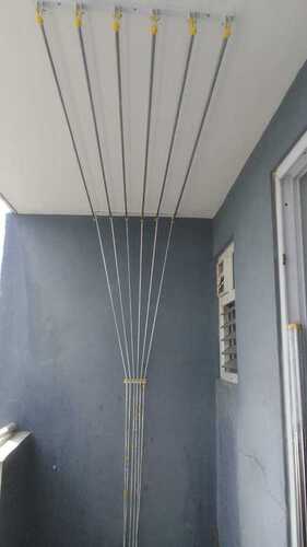 Ceiling mounted pulley type cloth drying hangers in Koduvai Coimbatore