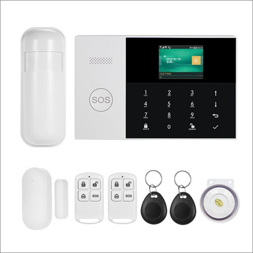 White Security Alarm System