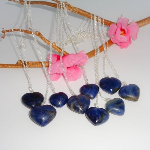 Blue Sapphire Mini Hearts