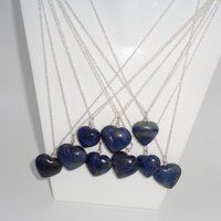 Blue Sapphire Mini Hearts