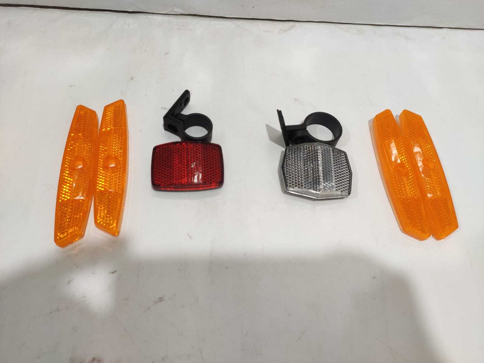 BICYCLE REFLECTOR SET OF 6 PIECES