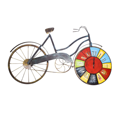 Wall Art Multicolor Wheel Cycle