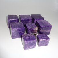 Charoite Cubes