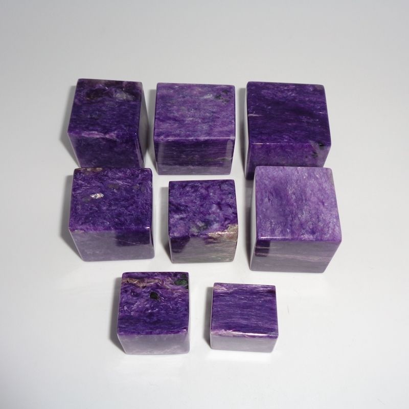 Charoite Cubes