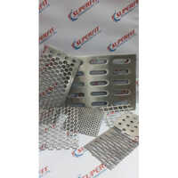 Stainless Steel Perforated Sheets - Titanium Grade 1 & Grade 2, 4'x8' Or Customized Size, Round Holes 0.4-2mm, Industrial Application, Gray Color
