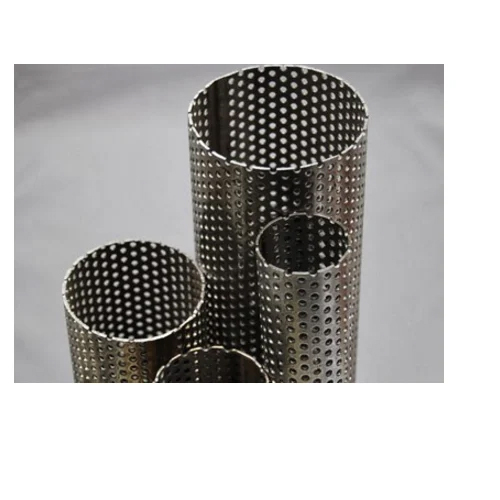 Round SS Perforated Tubes