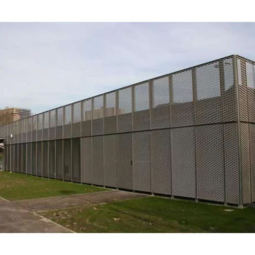 Gray Expanded Mesh Walls Panels